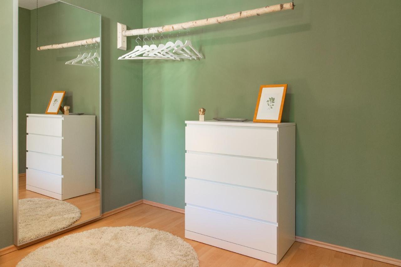 Stilvolles Apartment - Balkon, Netflix, Nespresso, Zentral, Messe Chemnitz Bagian luar foto