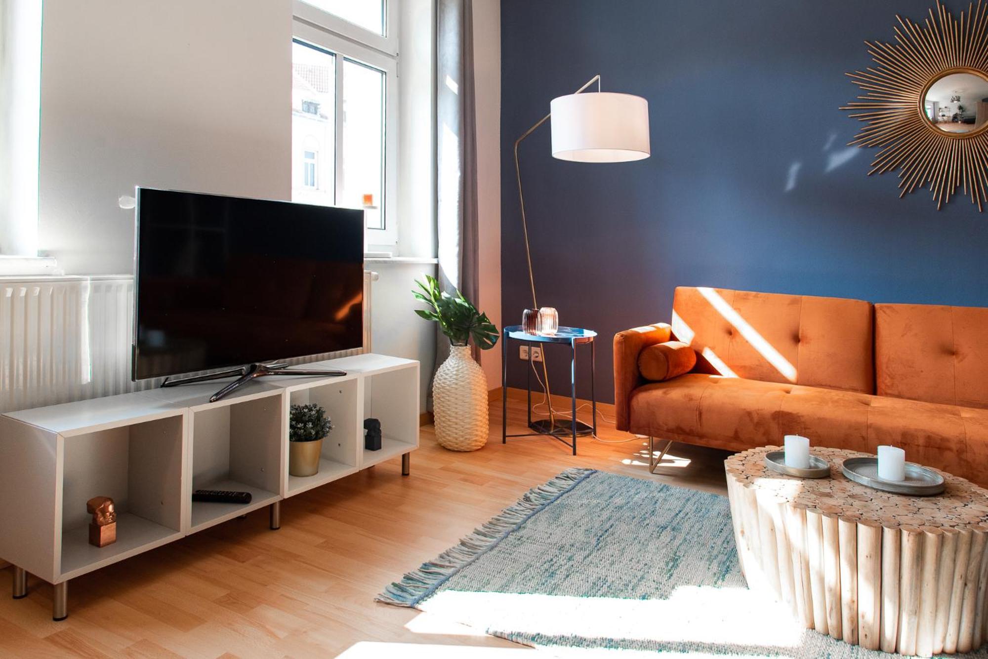Stilvolles Apartment - Balkon, Netflix, Nespresso, Zentral, Messe Chemnitz Bagian luar foto